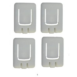 Kit 4 Deslizadores De Asiento Gol *volkswagen