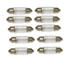 Kit 10 Focos Salchichas 36x10 Placa *Volkswagen