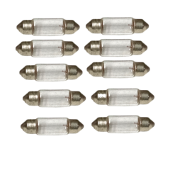 Kit 10 Focos Salchichas 36x10 Placa *Volkswagen